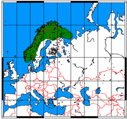 Distribución del lemming vulgar