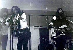 Clarence White, Roger McGuinn, Skip Battin 1972-ben