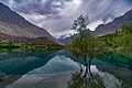 Upper Kachura Lake in summer