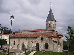 Skyline of Varennes-sur-Morge