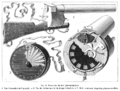 Image 31Louis Poyet [fr]'s engraving of the mechanism of the "fusil photographique" as published in La Nature (april 1882) (from History of film technology)