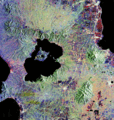 La photo satelite du truc (on ne voit pas le "piton").