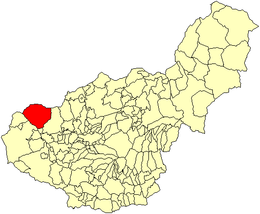 Montefrío – Mappa