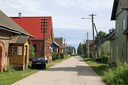 Småköpingen Varnja ligger vid sjön Peipus.