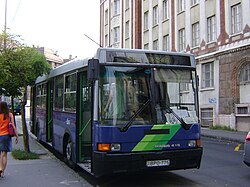 90A busz a Moszkva téren