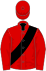 Red, black sash