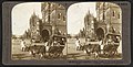 "The most magnificent railway station in the world." Stereographic image of Victoria Terminus, Bombay, which was completed in 1888.