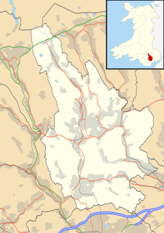 Deri is located in Caerphilly