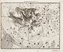 Darstellung als Michael im Coelum Stellatum Christianum