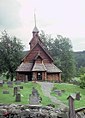 Dřevěný kostel v Eidsborgu, Telemark, Norsko