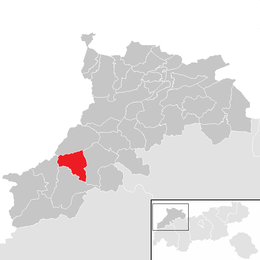 Location in the district