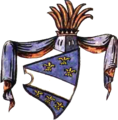 Coat of arms of Bosnia and Herzegovina during the Tvrtko reign.