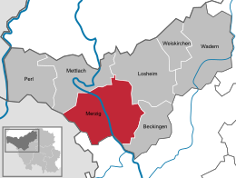 Merzig – Mappa