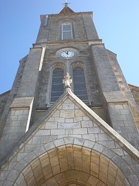 Façade de l'église.