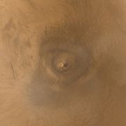 Arsia Mons, as seen by Mars Global Surveyor