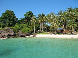 Het strand bij Phu Quoc