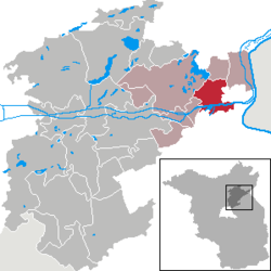 Oderberg – Mappa