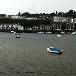 Porthmadog set fra havnesiden