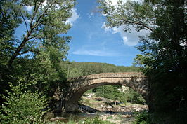 Brug in Sainte-Hélène