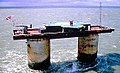 The Sealand. Изкуствен остров в Северно море (North Sea).