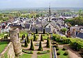 Luynes seen from the castle, to the South.