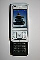 Nokia 6288 (White) in the open position