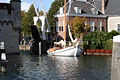 Schiff bei Einfahrt in Zierikzee