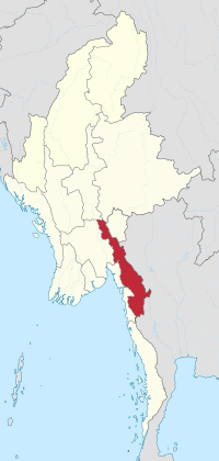 Kedudukan Negeri Kayin di Myanmar