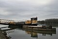 Danube river ferry