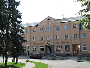 Tršice : la mairie.