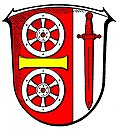 Das 1973 eingeführte Stadtwappen von Lorch