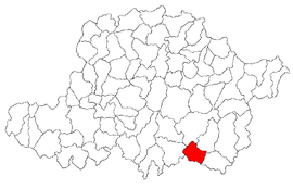 Location in Arad County