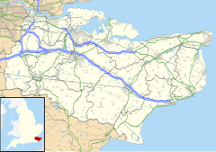 Brenzett is located in Kent