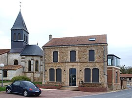 The church of Saint-Étienne in Saint-Étienne-au-Temple