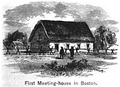 First meeting house, built 1632