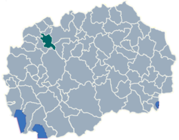 Želino – Mappa