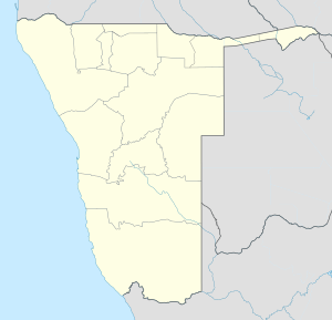 Shearwater Bay is located in Namibia