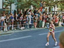 Renata Kokowska gewann 1988 den 25-km-Lauf