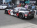 Die Corvette C6.R von Maassen/Menten im Parc fermé am Nürburgring.