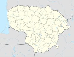 Onuškis is located in Lithuania