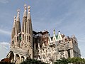 Temple Expiatori de la Sagrada Família, de Gaudí.