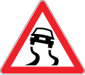 Slippery road