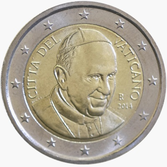 2 Euro Vatikanstadt 4. Serie