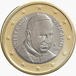 1 Euro Vatikanstadt 4. Serie