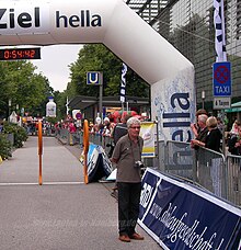 Manfred Steffny gewann 1968 den 25-km-Lauf