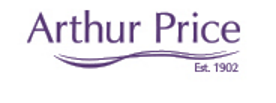 purple and white logo of Arthur Price