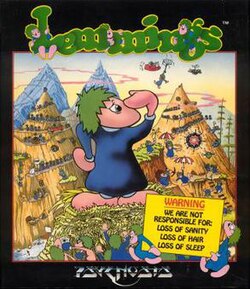 Lemmings box cover