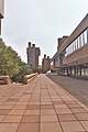 The Terrace which connects all the residence halls