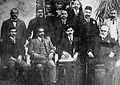 Muhammad Ali Jinnah, seated, third from the left, was a supporter of the Lucknow Pact, which, in 1916, ended the three-way rift between the Extremists, the Moderates and the League.