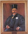 Sir Pherozeshal Mehta, lawyer, businessman, "father of municipal government in Bombay," and president of the 6th session of the Indian National Congress in 1890.